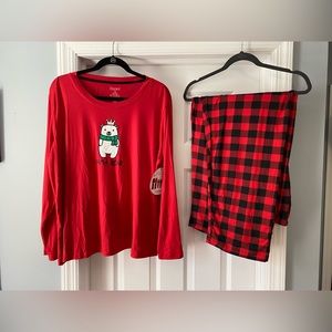 Mamma bear 1X NWT PJs